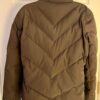 Jones New York Womens Medium Brown Puffer Down Feather Collar Front Zip Jacket - Image 4