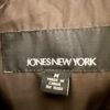 Jones New York Womens Medium Brown Puffer Down Feather Collar Front Zip Jacket - Image 8