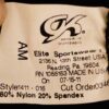GK WOMENâ€™S HIGH RISE HIGH CUT Size ADULT MEDIUM GYMNASTICS BRIEFS #1411 BLACK AM - Image 3