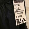 GK WARM UP ADULT X-LARGE BLACK CRINKLE SUPPLEX NYLON GYM CHEER ATHLETIC PANTS XL - Image 6