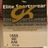 GK ELITE SPORTS TOP ADULT MEDIUM SANGRIA SHIMMER ANIMAL PRINT CHEER DANCE AM NWT - Image 4