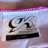 GK DANCE CHEER ADULT X-SMALL PINK WHITE TIE DYE FOIL CAMISOLE SKATE TOP Sz AXS - Image 8