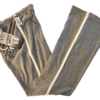 GK â€œGYMNASTICSâ€ GRAPHIC GIRLS LARGE GRAY HEATHER SOFT COTTON LOUNGE FLARE PANTS - Image 6