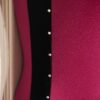 GK ELITE SANGRIA ADULT X-SMALL VELVET SWAR CRYSTALS GYMNASTICS LEOTARD AXS NWT - Image 3
