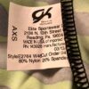 GK LONG LEAF ADULT X-SMALL ASYM FOIL BLACK N/S SEQUINZ GYMNASTICS LEOTARD Sz AXS - Image 8