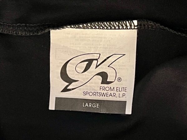 GK ELITE DANCE JAZZ GIRLS LARGE BLACK MICROFIBER CUFFED CAPRI PANTS Sz CL NWT - Image 10