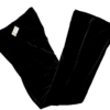 GK BLACK VELVET ADULT X-SMALL GYMNASTICS SKATE WARM-UP CASUAL LOUNGE PANTS SZ XS - Image 5