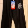 GK â€œCHEER TEAM USAâ€ GRAPHIC GIRLS SMALL BLACK COTTON ATHLETIC LOUNGE CAPRI Sz CS