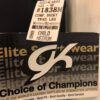 GK COMPETITION SHIRT SINGLET CHILD MEDIUM BLACK N/S TRADITIONAL LEG CUT CM NWT! - Image 6