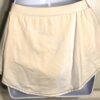 GK ELITE ICE FIGURE ADULT SMALL WHITE MICROFIBER FLAT PULL-ON SKATE SKIRT Sz AS - Image 4