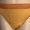 GK HI-CUT NYLON/SPANDEX CHILD SMALL #1411SO GYMNASTICS DANCE BEIGE BRIEF Sz CS