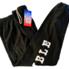GK JERZEES NAVY SWEATPANTS ADULT LARGE WHTIE 'TUMBLE' GRAPHIC COTTON BLEND SZ L - Image 7