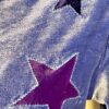 GK WARM UP JACKET ADULT SMALL VINCA VELVET STAR INSERTS GYM DANCE CHEER SKATE S - Image 2