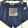 GK Elite BOYS SMALL COMPETITION SHORTS NAVY N/S GYMNASTICS RUNNING GYM Sz CS NWT
