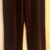 GK DANCE JAZZ LADIES LARGE WINE VELVET WINE TWILIGHT WAISTBAND PANTS Sz AL NWT! - Image 3