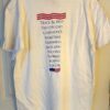 THE AUSSIE T CO "AMERICAN FLAG" GRAPHIC ADULT SMALL SSLV WHITE COTTON T-SHIRT S - Image 6