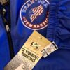 GK USA GYMNASTICS WINDBREAKER ADULT LARGE UNISEX BLUE SOFTEX LIGHT PULLOVER SZ L - Image 5