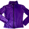 GK WARM UP JACKET ADULT SMALL PURPLE NYLON/SPANDEX ZIP FRONT GYM DANCE CHEER S - Image 4