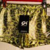 WAS $21.99 NWT! GK ELITE MICRO MINI CHEER SHORTS CHEETAH PRINT FOIL ADULT S - Image 2