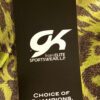 WAS $21.99 NWT! GK ELITE MICRO MINI CHEER SHORTS CHEETAH PRINT FOIL ADULT S - Image 5
