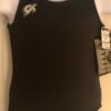 GK COMPETITION SHIRT SINGLET CHILD X-SMALL BLACK N/S TRADITIONAL LEG CUT Sz CXS