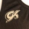 GK COMPETITION SHIRT SINGLET CHILD X-SMALL BLACK N/S TRADITIONAL LEG CUT Sz CXS - Image 3