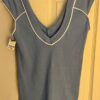 GK SOFFE  'GYMNASTICSâ€™ ADULT SMALL BLUE COTTON JEWELED BLUE CRYSTAL HEART  Sz S - Image 9