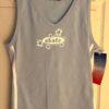 GK SKATE TANK TOP ADULT LARGE BLUE SURFER SPORT COTTON FLORAL GRAPHICS JA SZ AL - Image 4