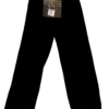 GK DANCE JAZZ GIRLS MEDIUM BLACK VELVET CUFFED DRESS PERFORMANCE PANTS SZ M NWT!