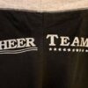 GK â€œCHEER TEAM USAâ€ GRAPHIC ADULT LARGE BLACK COTTON ATHLETIC LOUNGE CAPRI SZ L - Image 5