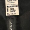 GK â€œCHEER TEAM USAâ€ GRAPHIC ADULT LARGE BLACK COTTON ATHLETIC LOUNGE CAPRI SZ L - Image 7