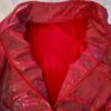 GK WARM UP JACKET ADULT SMALL RED SPARKLE FOIL ZIP FRONT GYMNASTIC DANCE CHEER S - Image 6