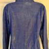 GK WARM UP JACKET ADULT SMALL BLUE SPARKLE FOIL ZIP FRONT GYM DANCE CHEER S - Image 5