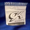 GK WARM UP JACKET ADULT SMALL BLUE SPARKLE FOIL ZIP FRONT GYM DANCE CHEER S - Image 8
