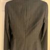 Ann Taylor LOFT Women's Black Pin Stripe Wool Blazer SZ 2 Lined TWO Button EUC - Image 2