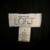 Ann Taylor LOFT Women's Black Pin Stripe Wool Blazer SZ 2 Lined TWO Button EUC - Image 5
