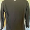 GK BLACK UNISEX ADULT SMALL LONG SLEEVE WHITE TRIM NYLON/SPAN WARM UP JACKET AS - Image 3