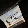 GK BLACK UNISEX ADULT SMALL LONG SLEEVE WHITE TRIM NYLON/SPAN WARM UP JACKET AS - Image 6