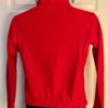 GK WARM UP JACKET UNISEX CHILD LARGE RED BRUSHED TRICOT GYMNASTIC SKATE CHEER L - Image 5