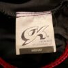 GK DANCE BALLET LADIES MEDIUM BLACK GEORGETTE FOIL WAIST FAUX WRAP SKIRT Sz M - Image 6