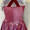GK HALTER ICE SKATE ADULT SMALL RED TWILIGHT FOIL RED VELVET DRESS Sz AS NWT! - Image 2