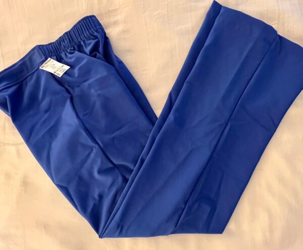 GK DANCE UNISEX CHILD LARGE ROYAL MICROFIBER NYLON/SPANDEX JAZZ PANTS Sz CL NWT! - Image 4