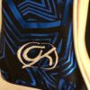 CHEER GK ELITE SPORTY GIRLS MEDIUM BLACK ROYAL STAR FOIL PRINT ATHLETIC SHORT CM - Image 4