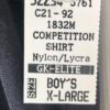 GK Elite COMPETITION SHIRT CHILD X-LARGE BLACK N/S BOYCUT LEG CUT CXL NWT! - Image 4