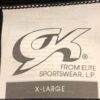 GK Elite COMPETITION SHIRT CHILD X-LARGE BLACK N/S BOYCUT LEG CUT CXL NWT! - Image 5