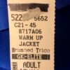 GK ROYAL LgS ZIP UP ADULT SMALL BRUSH TRICOT GYMNASTICS WARM UP JACKET Sz AS NWT - Image 4