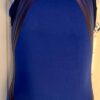GK GIRLS SMALL COBALT SWIRL SAPPHIRE NYLON/SPANDEX RACERBACK GYMNASTS LEOTARD CS