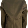 Guess Los Angeles Womens Size 6 Black Cotton One Button Jacket Blazer Preowned - Image 3