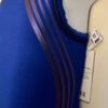 GK GIRLS SMALL COBALT SWIRL SAPPHIRE NYLON/SPANDEX RACERBACK GYMNASTS LEOTARD CS - Image 4