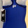 GK GIRLS SMALL COBALT SWIRL SAPPHIRE NYLON/SPANDEX RACERBACK GYMNASTS LEOTARD CS - Image 6